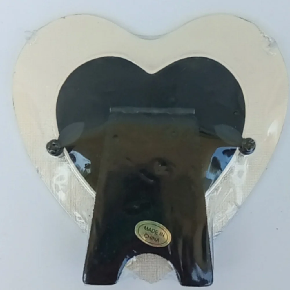 Vintage Sealed Heart Shaped Picture Frame